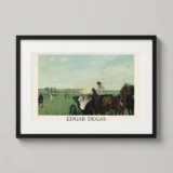 At the Races in the Countryside Edgar Degas Art Print