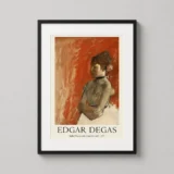 Ballet Dancer with Arms Crossed 1872 by Edgar Degas Art Print