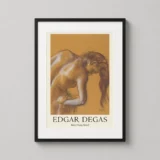 Edgar Degas Bather Drying Herself Classic Impressionist Art Print