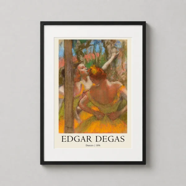 Edgar Degas Dancers 1896, French Impressionist Ballet Art Print