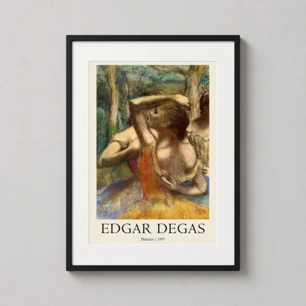 Edgar Degas Dancers 1897 French Impressionist Ballet Art Print