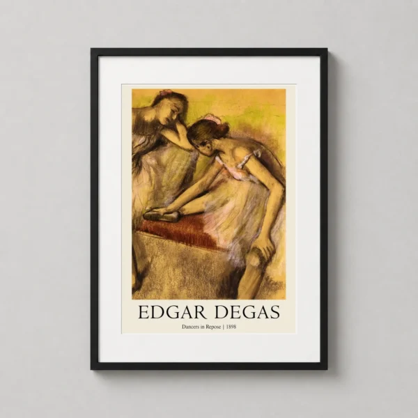 Edgar Degas Dancers in Repose 1898 Impressionist Art Print