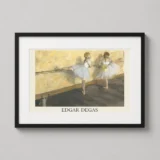 Edgar Degas Dancers Practicing at the Barre 1877 Art Print