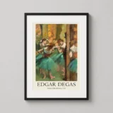 Edgar Degas Dancers Pink and Green, 1890 Impressionist Art Print