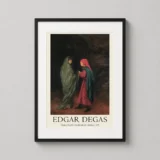 Edgar Degas Dante and Virgil at the Entrance of Hell Art Print