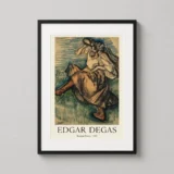 Russian Dancer 1899 Edgar Degas Impressionist Art Print