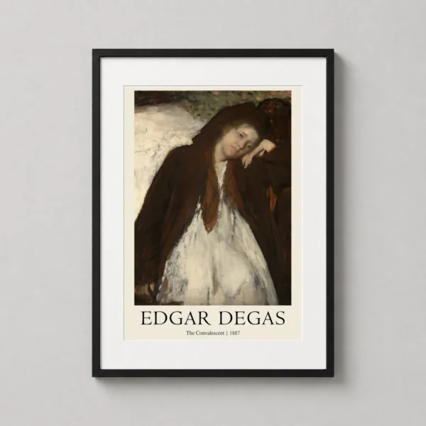 Edgar Degas, The Convalescent 1887 Impressionist Art Print