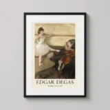 Edgar Degas, The Dance Lesson 1879 Impressionist Art Print