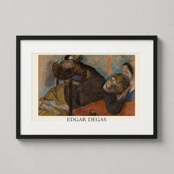 The Milliner 1882 by Edgar Degas, Impressionist Art Print
