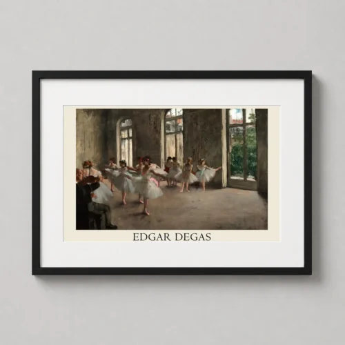 Edgar Degas The Rehearsal 1878 Impressionist Ballet Art Print