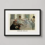 Edgar Degas The Rehearsal 1879 Ballet Dancers Art Print