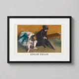 Edgar Degas Waiting L'Attente 1882 Ballet Dancer Art Print