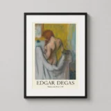 Edgar Degas Woman with a Towel 1898 Impressionist Art Print