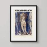 Death and Life 1894, Edvard Munch Expressionist Art Print