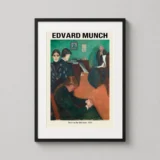 Edvard Munch Death in the Sickroom 1893 Expressionist Art Print