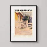 Edvard Munch Summer in Aasgaardstrand 1889 Fine Art Print