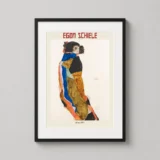 Egon Schiele Moa 1911 Expressionist Portrait Art Print