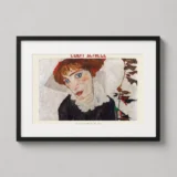 Egon Schiele Portrait of Wally Neuzil 1912 Expressionist Art Print