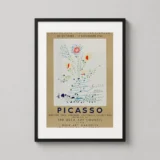 Pablo Picasso Bonne Fete Monsieur Picasso UCLA Exhibition Art Print