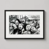 Children at a Puppet Theatre Paris 1963 Photography Print