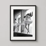 Ballerinas at the Window by Alfred Eisenstaedt Fine Photography Print