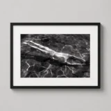 André Kertész Underwater Swimmer 1917 Black and White Photography Print