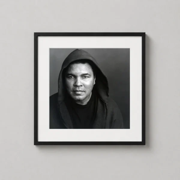 Muhammad Ali Hooded Portrait Annie Leibovitz Photography Print