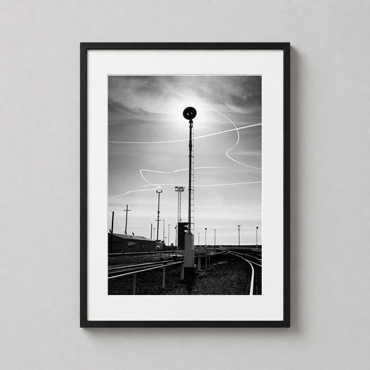 Ansel Adams Photography — stark black and white photograph by Ansel Adams featuring converging