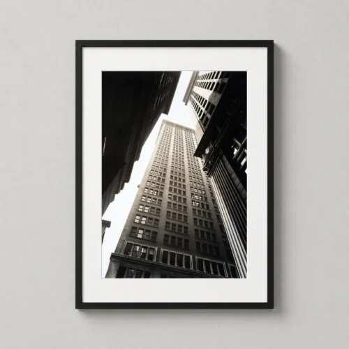 Berenice Abbott Canyon, Broadway and Exchange Place Photography Print