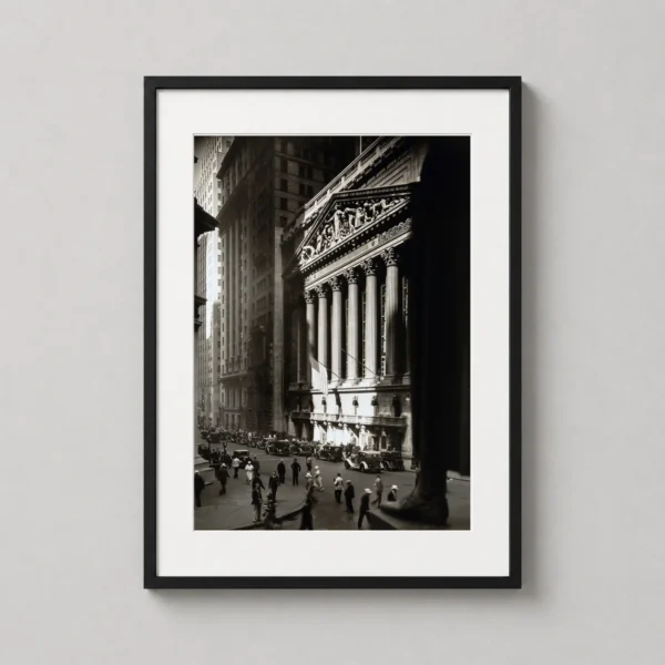 Berenice Abbott New York Stock Exchange 1934 Photography Print