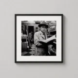 Diane Arbus Boy in Fedora Reading a Magazine, NYC 1956 Photography Print