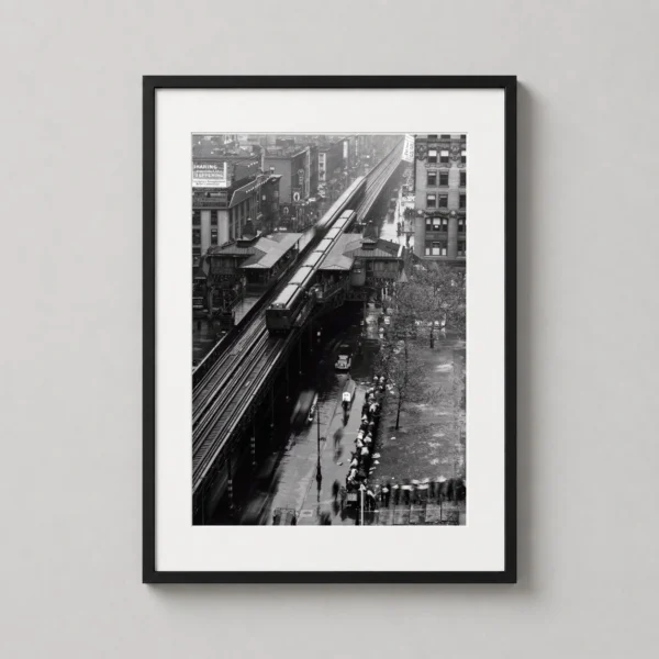 Edward Steichen Bryant Park Breadline New York Photography Print