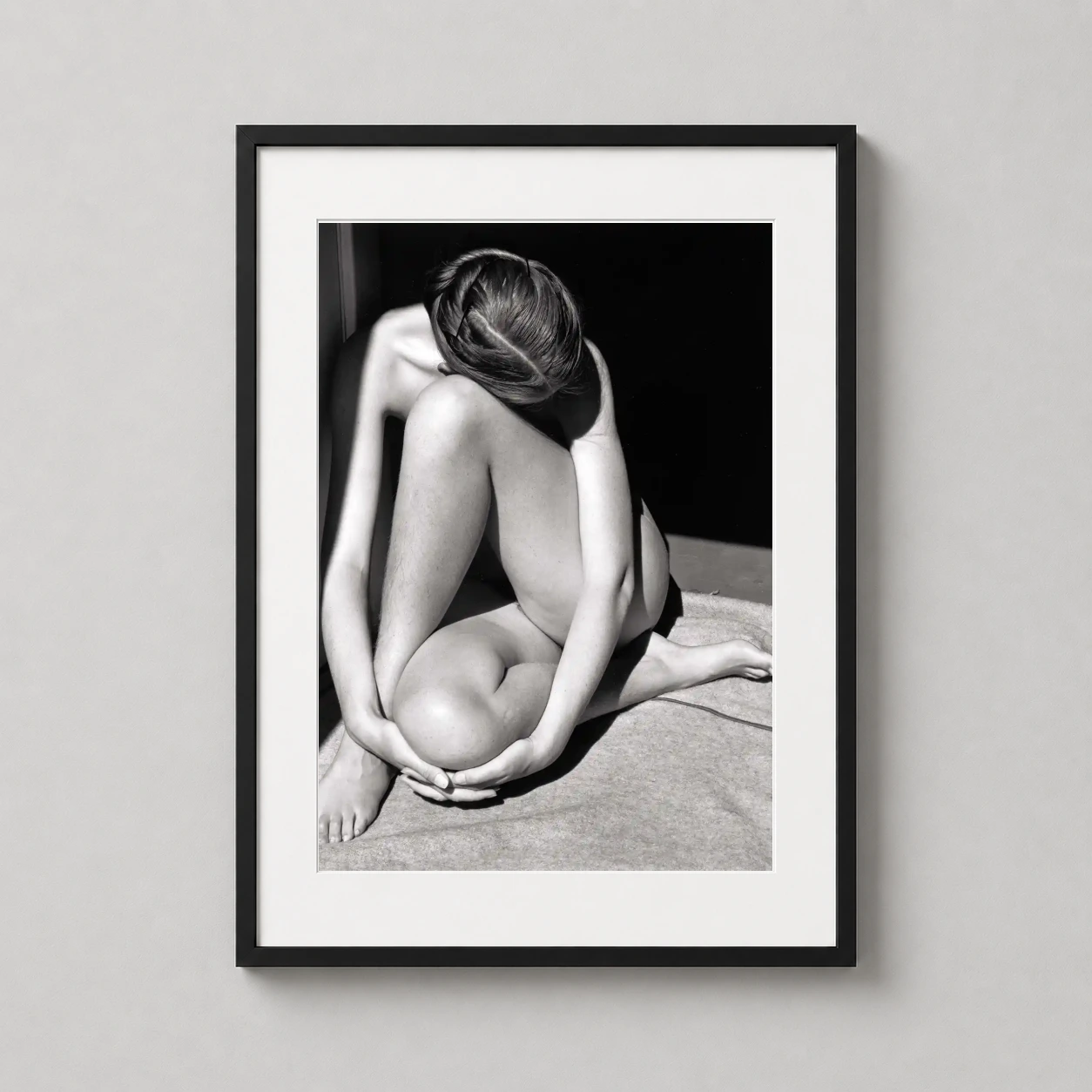 Edward Weston Nude — masterful black and white study of the human form by Edward Weston