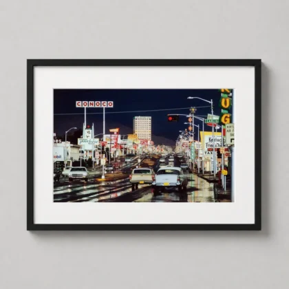 Ernst Haas Route 66 Albuquerque photography print by MerchFuse