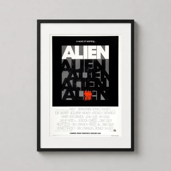 Alien 1979 Teaser Sci-Fi Space Horror Movie Poster