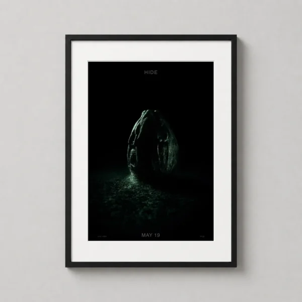 Alien Covenant Ovomorph Egg Dark Sci-Fi Horror Movie Poster