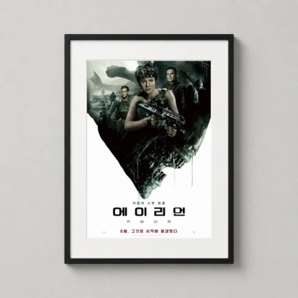 Alien Covenant Daniels – Sci-Fi Action movie poster for gallery wall display by MerchFuse