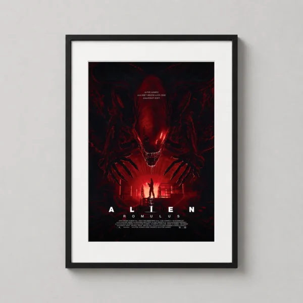 Alien Romulus 2024 Xenomorph Horror Movie Poster