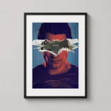 Batman V Superman Distressed Clark Kent Halftone Art Movie Poster