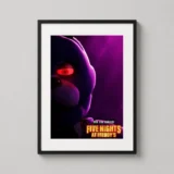 Bonnie Five Nights at Freddys Red Eye Animatronic Movie Poster