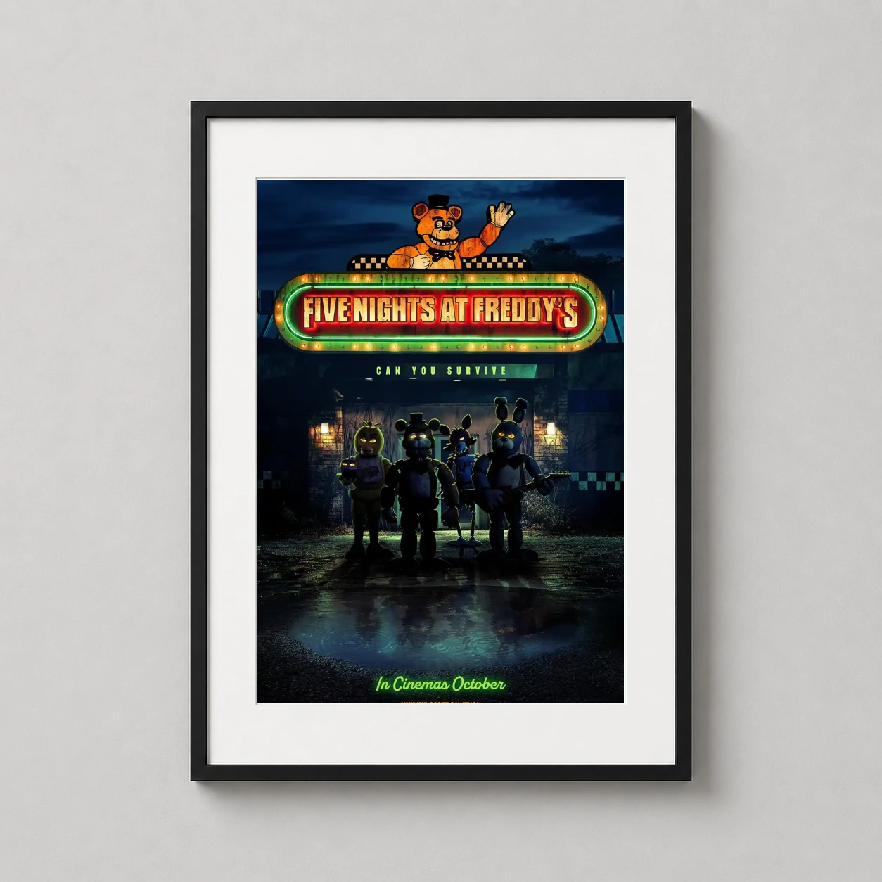Five Nights Freddy's Freddy — five Nights at Freddy's Freddy Fazbear Neon Art is presented as a