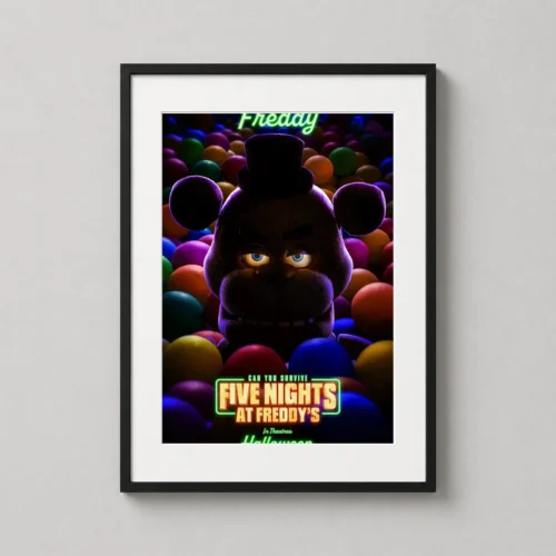 Freddy Fazbear Ball Pit Five Nights at Freddys Movie Poster
