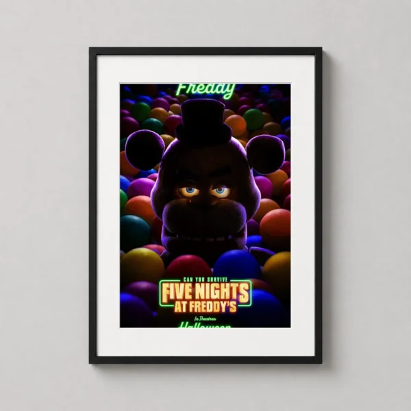 Freddy Fazbear Ball Pit Five Nights at Freddys Movie Poster