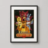 Five Nights at Freddy's Movie Freddy and Gang Movie Poster