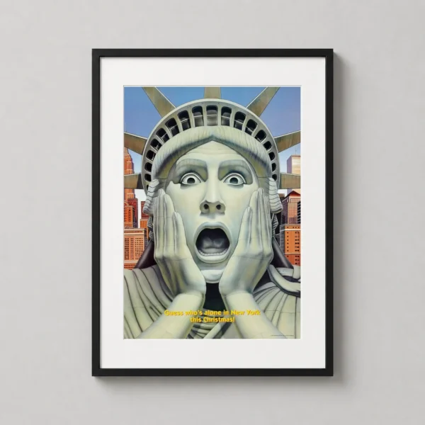 Home Alone 2 Lost in New York Statue of Liberty Movie Poster