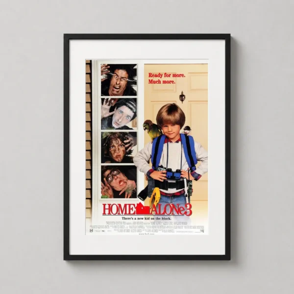 Home Alone 3 Alex Pruitt Spy Gear and Burglars Movie Poster