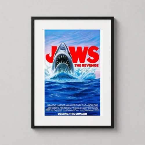 Jaws The Revenge 1987 Shark Attack Movie Poster