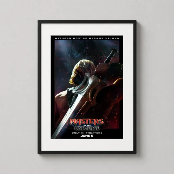 Masters of the Universe He-Man Power Sword Transformation Poster Movie Poster