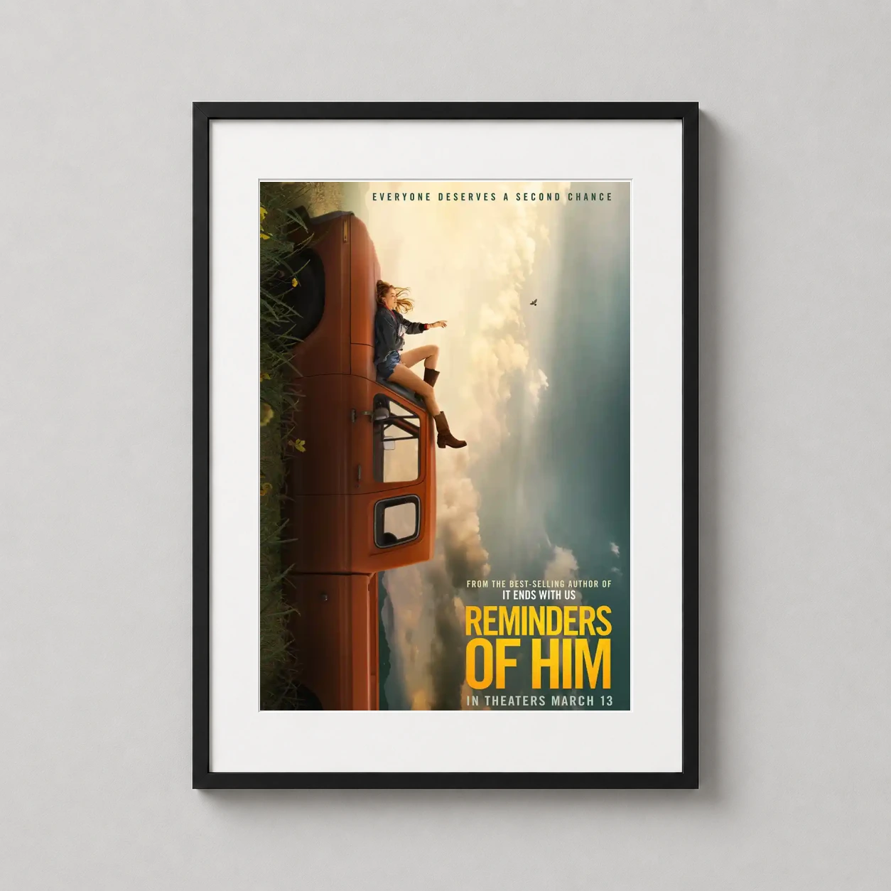 Reminders of Him — reminders of Him Drama Film is presented as a frame-ready movie poster