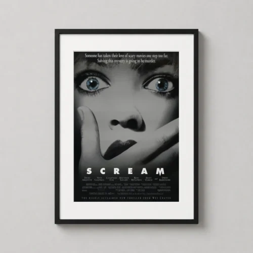 Scream 1996 Horror Iconic Slasher Movie Poster